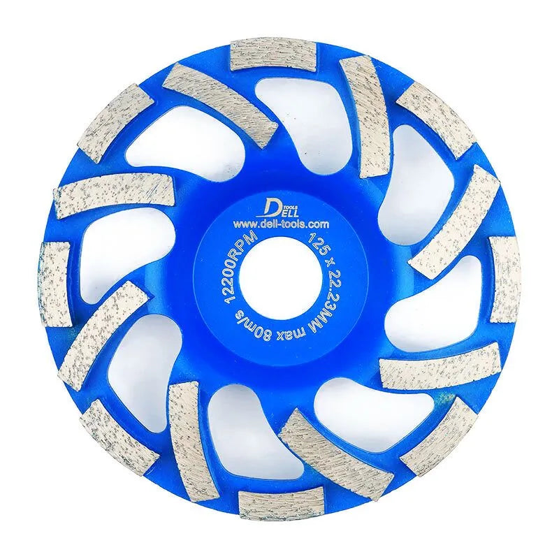 Dell-tools Diamant Schleifteller 125mm. Granit, Beton