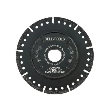 Dell-Tools Diamanttrenn/Anfasscheibe 115mm-180mm. Keramik, PVC