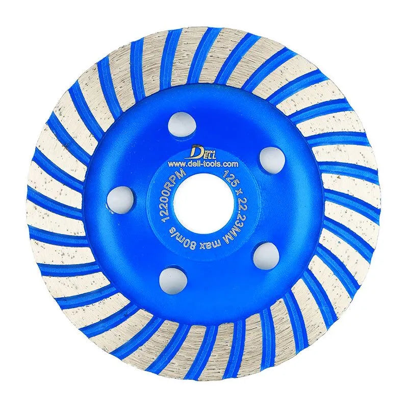 Dell-tools Diamant Schleifteller S-Turbo 125mm. Stein, Beton