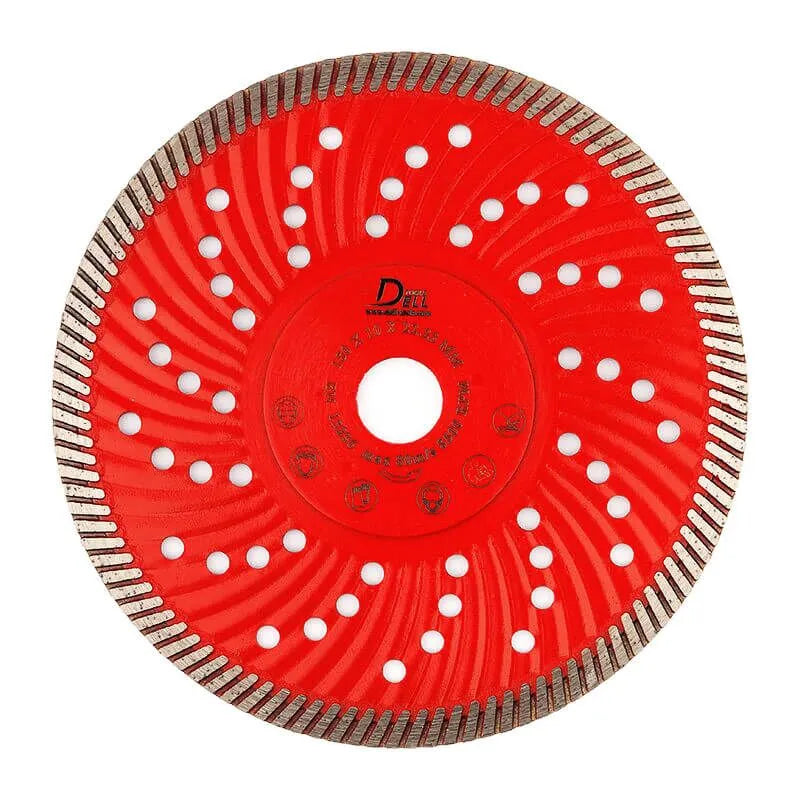 Dell-tools Diamanttrennscheibe W-Turbo 180mm. Granit, Beton