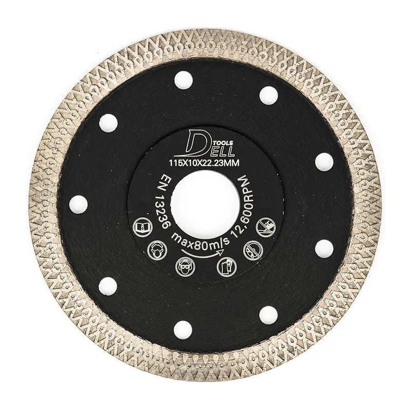 Dell-tools Diamanttrennscheibe X-Turbo 115mm-230mm. Feinsteinzeug