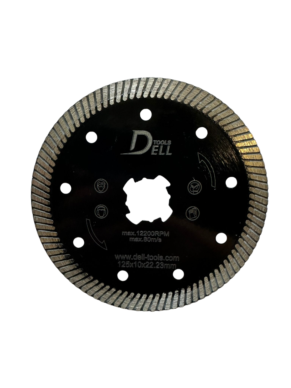 Dell-tools Diamanttrennscheibe X-Lock Super thin Turbo d125mm