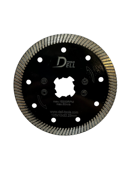 Dell-tools Diamanttrennscheibe X-Lock Super thin Turbo d125mm